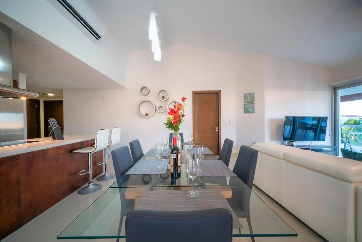 شقة Luxury Ocean View Private Jacuzzi Mareazul بلايا ديل كارمن