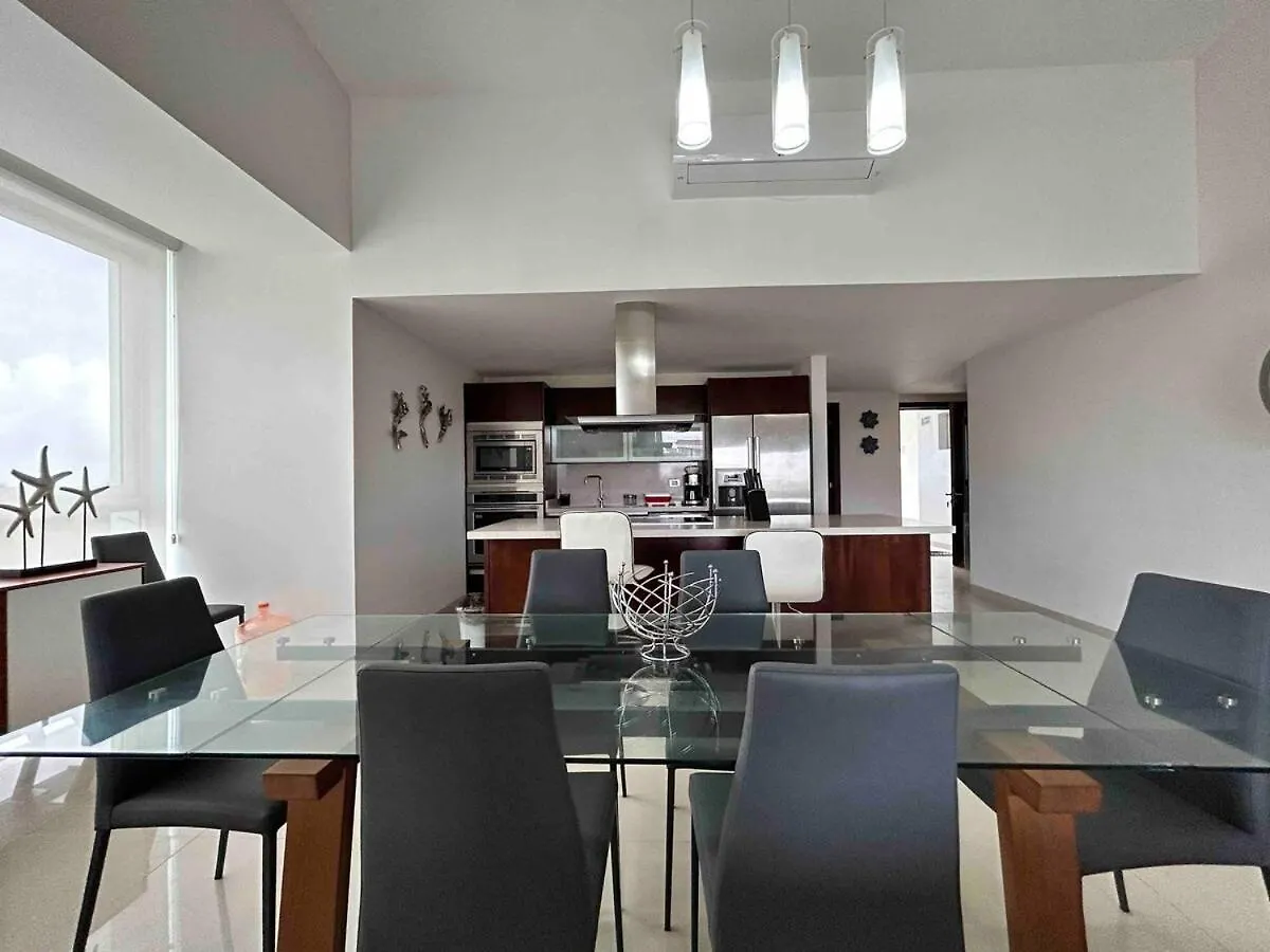 Luxury Ocean View Private Jacuzzi Mareazul Apartment Playa del Carmen Mexico